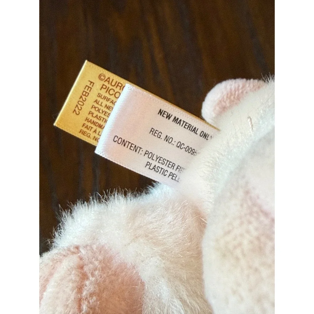 Aurora Miyoni Piglet Plush Toy Unisex Small Pink Excellent Realistic Stuffed Pig